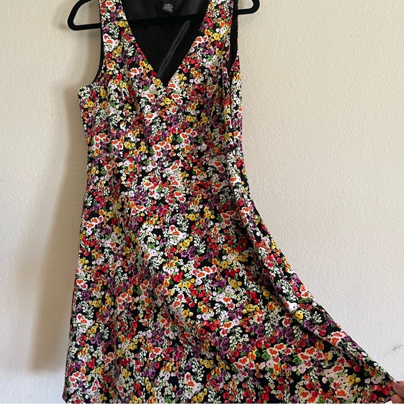 Spense woman’s midi dress 14 sleeveless summer floral fit flare runs smaller - Picture 7 of 10